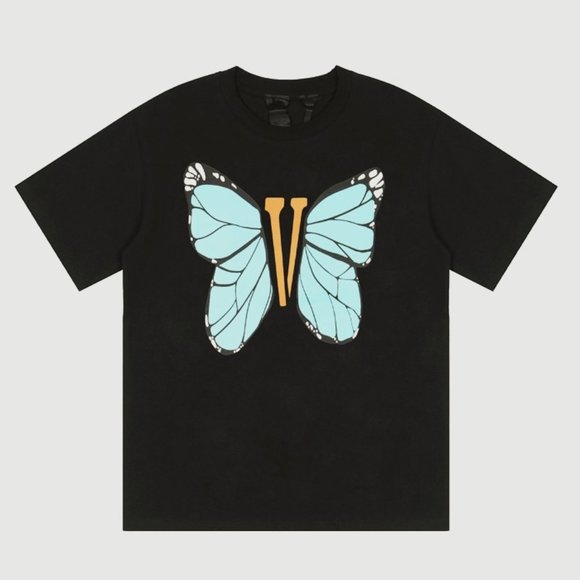 Black Butterfly VLONE T-shirt - Picture 1 of 2